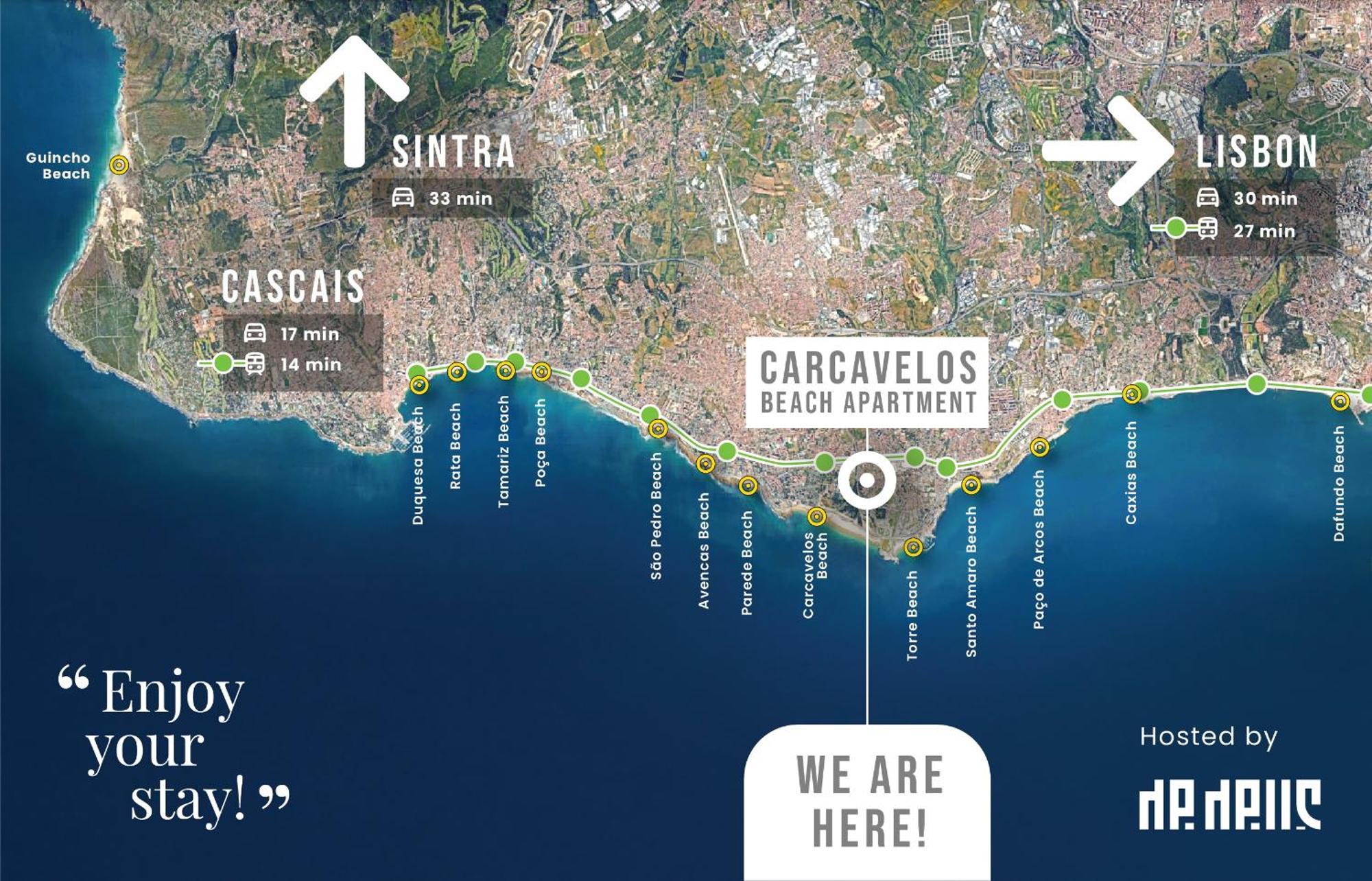 Carcavelos Beach Apartment Cascais Exterior photo
